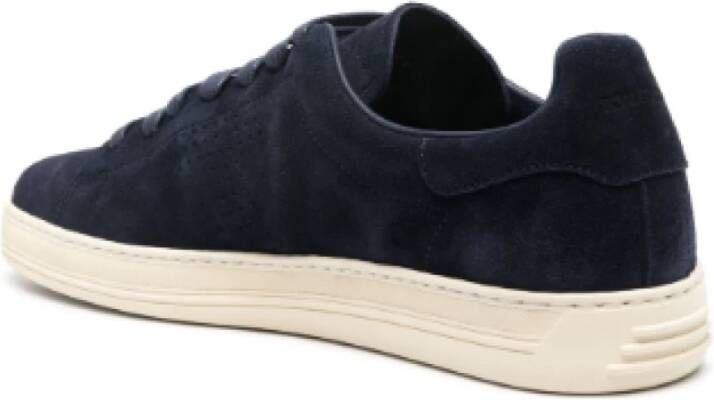 Tom Ford Stijlvolle Sneakers voor Dagelijks Gebruik Blue Heren