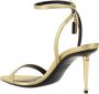 Tom Ford Stiletto Heel Leren Padlock Sandalen Yellow Dames - Thumbnail 7