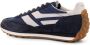 Tom Ford Suede en Mesh Low-Top Sneakers Blue Heren - Thumbnail 3