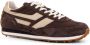 Tom Ford Suede en Mesh Low-Top Sneakers Brown Heren - Thumbnail 2