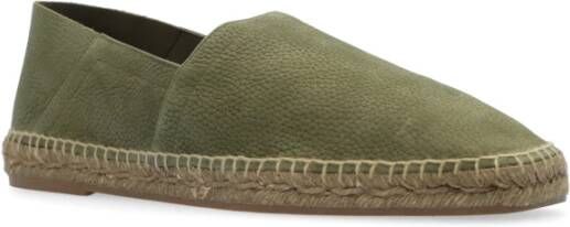 Tom Ford Suède espadrilles Green Heren