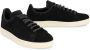 Tom Ford Suede Sneakers met Ronde Neus Black Heren - Thumbnail 4