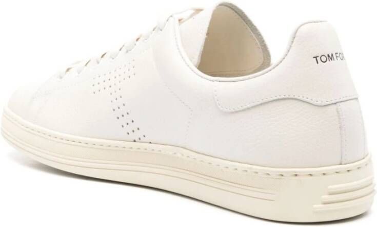 Tom Ford Witte Sneakers Luxe Stijl White Heren