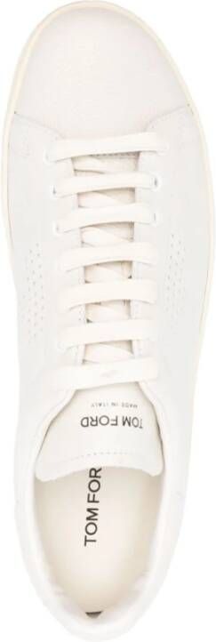 Tom Ford Witte Sneakers Luxe Stijl White Heren