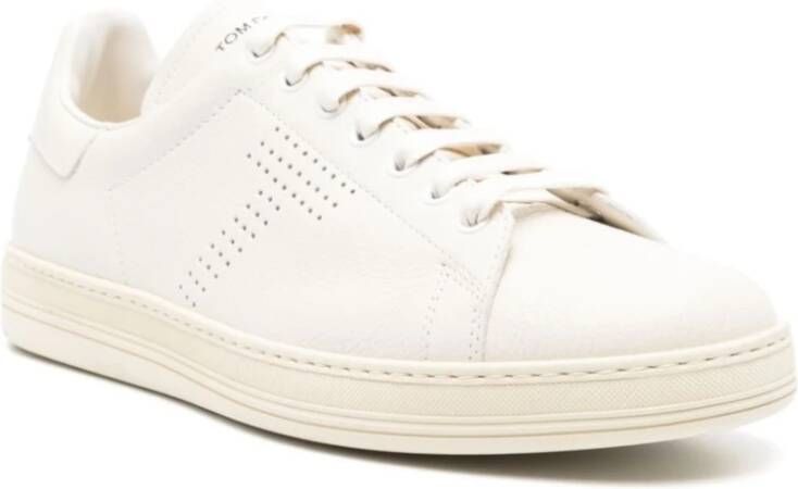 Tom Ford Witte Sneakers Luxe Stijl White Heren