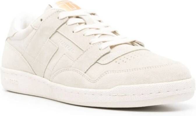 Tom Ford Witte Sneakers met Logodetails White Heren