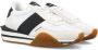 Tom Ford Witte Zwarte Sneakers James Aw24 White Heren - Thumbnail 2