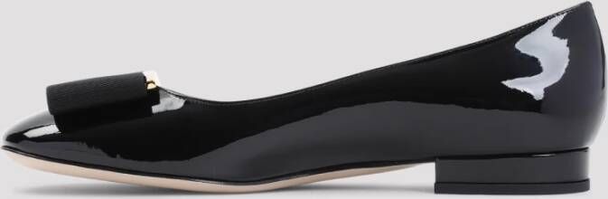 Tom Ford Zwarte Lakleren Ballerina Schoenen Black Dames