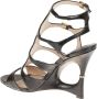 Tom Ford Zwarte Croc Cage Sandalen Black Dames - Thumbnail 3