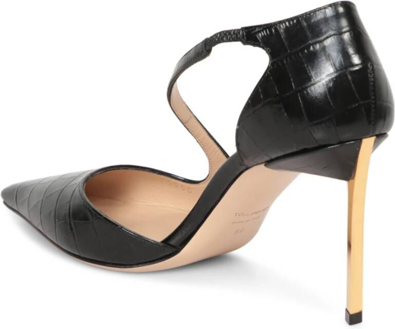 Tom Ford Zwarte Hoge Hakken Pumps Black Dames