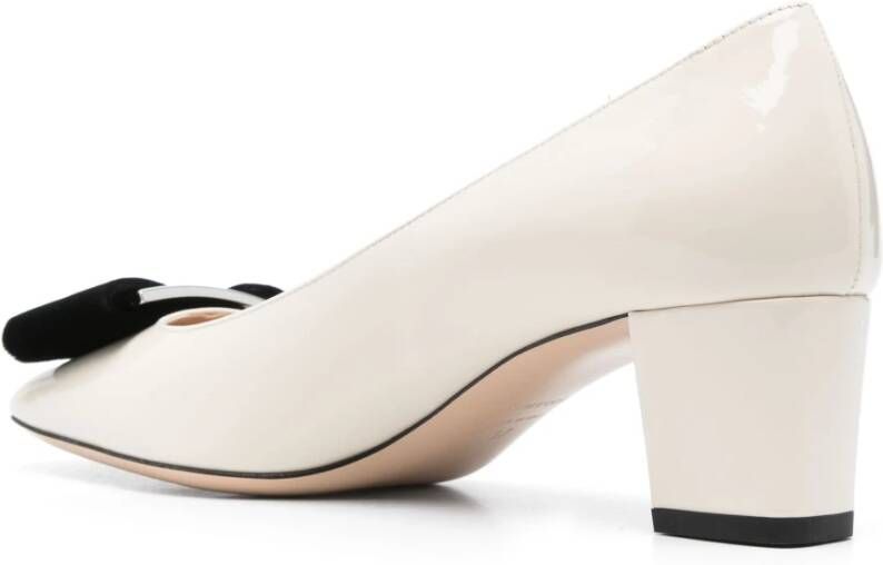 Tom Ford Zwarte Kitten Heel Pumps White Dames