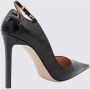 Tom Ford Zwarte Leren Croco Pumps met Hak Black Dames - Thumbnail 2