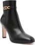 Tom Ford Zwarte Leren Laarzen met Kettingdetail Black Dames - Thumbnail 4