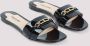 Tom Ford Zwarte Leren Sandalen Elegante Stijl Black Dames - Thumbnail 7