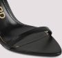 Tom Ford Zwarte Leren Sandalen met Gouden Accenten Black Dames - Thumbnail 3