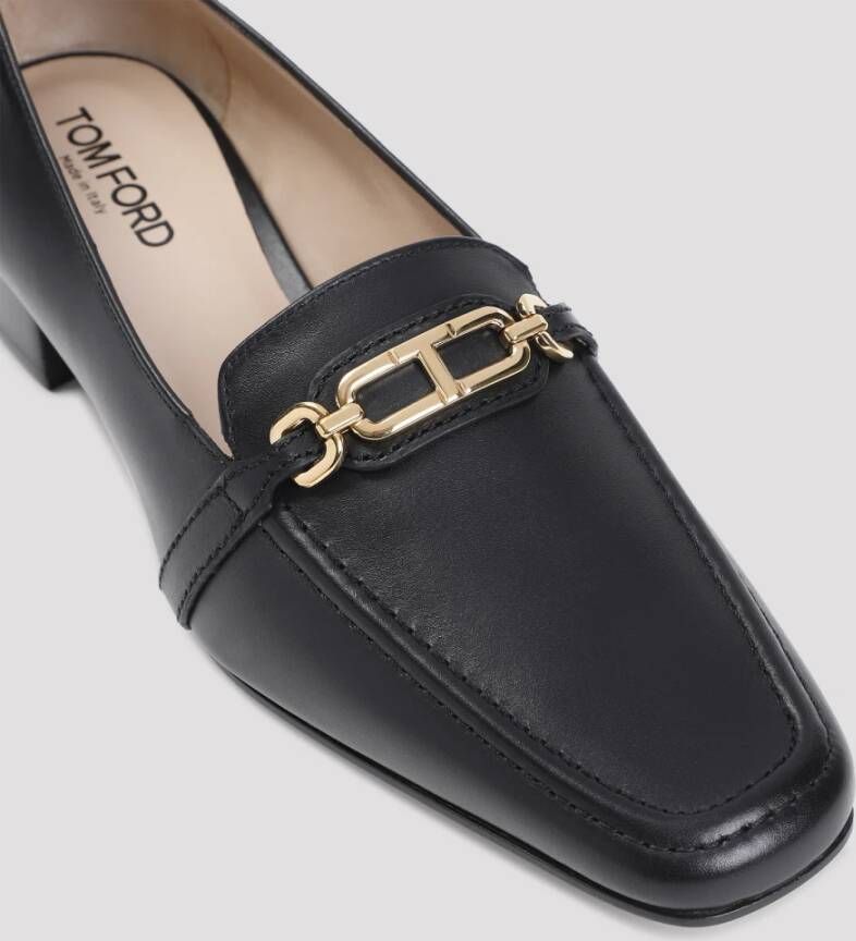 Tom Ford Zwarte Loafers voor Heren Black Dames