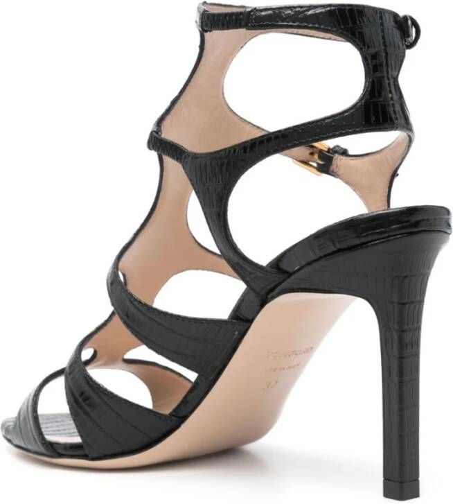 Tom Ford Zwarte Sandalen voor Vrouwen Black Dames