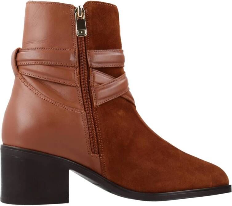 Tommy Hilfiger Ankle Boots Brown Dames