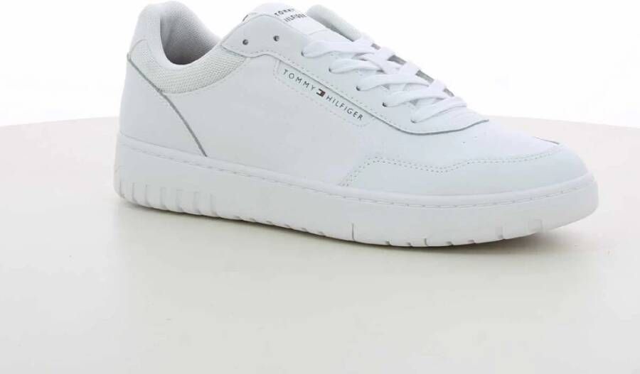 Tommy Hilfiger Basket Core Witte Herenschoenen White Heren