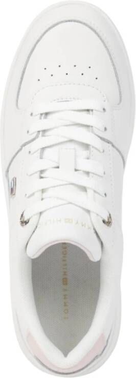 Tommy Hilfiger Beige Basket Sneaker Dames Schoenen Beige Dames