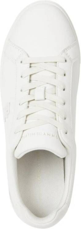 Tommy Hilfiger Beige Court Sneaker voor Vrouwen Beige Dames