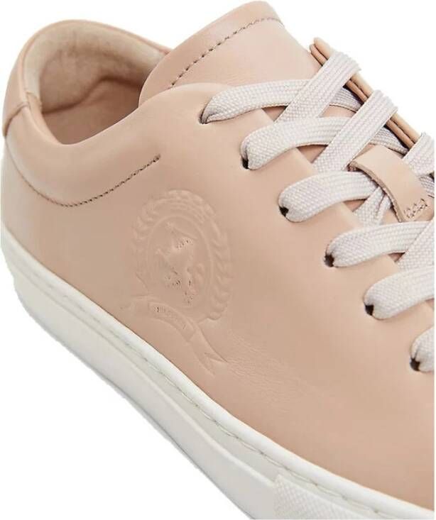 Tommy Hilfiger Beige Crest Sneakers voor Vrouwen Beige Dames