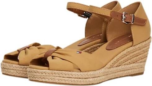 Tommy Hilfiger Beige Dames Sandalen Elegant Veelzijdig Beige Dames