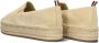 Tommy Hilfiger Beige Embroided Flatform Espadrilles Beige Dames - Thumbnail 9