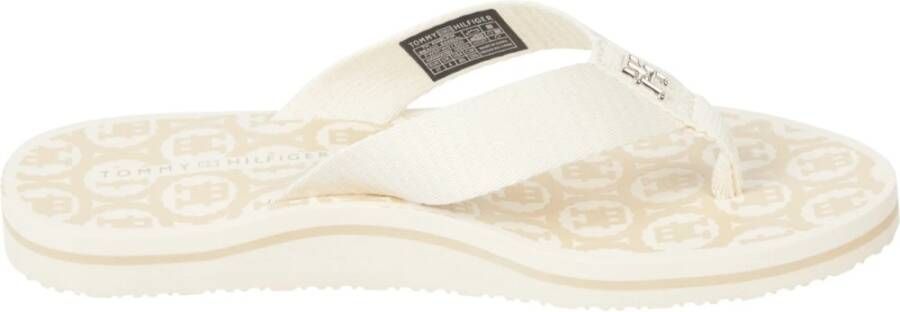 Tommy Hilfiger Beige Flip Flops voor vrouwen Beige Dames