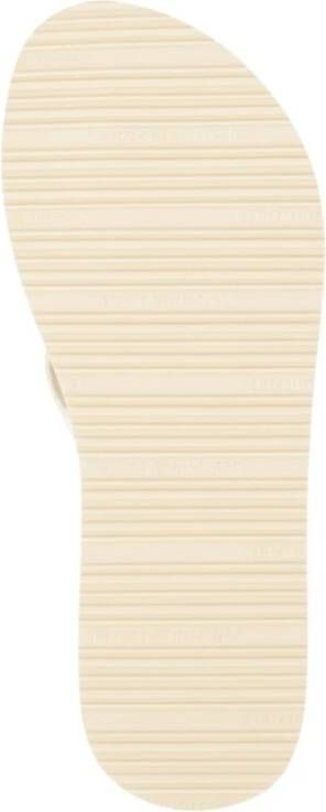 Tommy Hilfiger Beige Flip Flops voor vrouwen Beige Dames