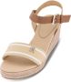 Tommy Hilfiger Beige Gesp Sandaal Beige Dames - Thumbnail 2