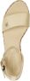 Tommy Hilfiger Beige Sleehak Sandalen met Zilveren Details Beige Dames - Thumbnail 30