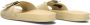 Tommy Hilfiger Beige Suede TH Hardware Flat Sandal Beige Dames - Thumbnail 8