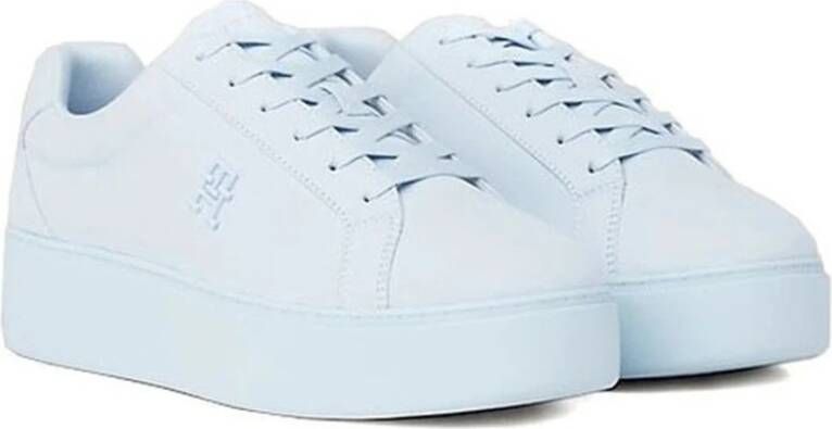 Tommy Hilfiger Blauwe Breezy Court Sneakers Blue Dames