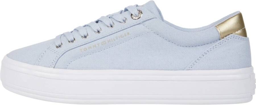 Tommy Hilfiger Blauwe Clear Sneakers Blue Dames