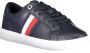 Tommy Hilfiger Sportieve Blauwe Veterschoenen met Contrastdetails Blue - Thumbnail 65