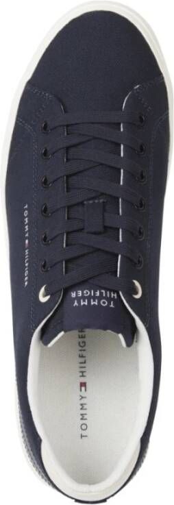 Tommy Hilfiger Blauwe Lage Zomer Sneakers Blue Heren