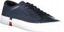 Tommy Hilfiger Blauwe Sportieve Vetersneakers met Logo Blue Heren - Thumbnail 29