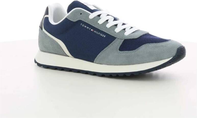 Tommy Hilfiger Blauwe NEW Runner EVA MIX Schoenen Blue Heren