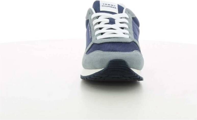 Tommy Hilfiger Blauwe NEW Runner EVA MIX Schoenen Blue Heren