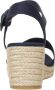 Tommy Hilfiger Sleehaksandaaltjes WEBBING WEDGE SANDAL zomerschoen sandaal keilhak met verstelbare gesp - Thumbnail 22