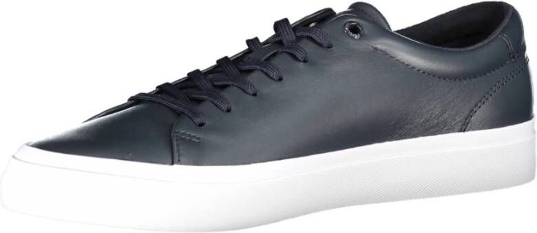 Tommy Hilfiger Blauwe Polyester Sneaker Blue Heren