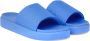 Tommy Hilfiger Blauwe Pool Slide Flip Flops Blue Dames - Thumbnail 3