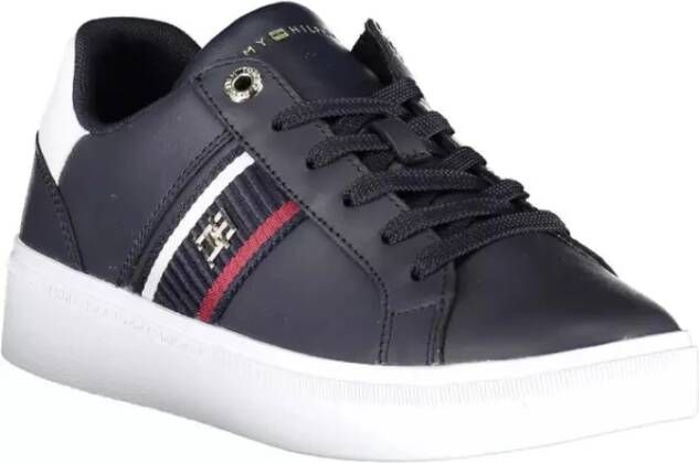 Tommy Hilfiger Blauwe Sneaker Polyester Blauw Dames