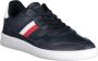 Tommy Hilfiger Blauwe Sportieve Veterschoenen met Contrastdetails en Logoprint Blue Heren - Thumbnail 10