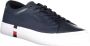 Tommy Hilfiger Blauwe Sportieve Vetersneakers met Logo Blue Heren - Thumbnail 18