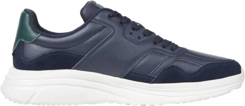 Tommy Hilfiger Blauwe Vrijetijdssneakers voor Mannen Blue Heren