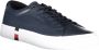 Tommy Hilfiger Blauwe Sportieve Vetersneakers met Logo Blue Heren - Thumbnail 27