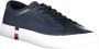 Tommy Hilfiger Blauwe Sportieve Vetersneakers met Logo Blue Heren - Thumbnail 32