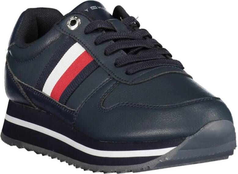 Tommy Hilfiger Blue Sneakers Blauw Dames